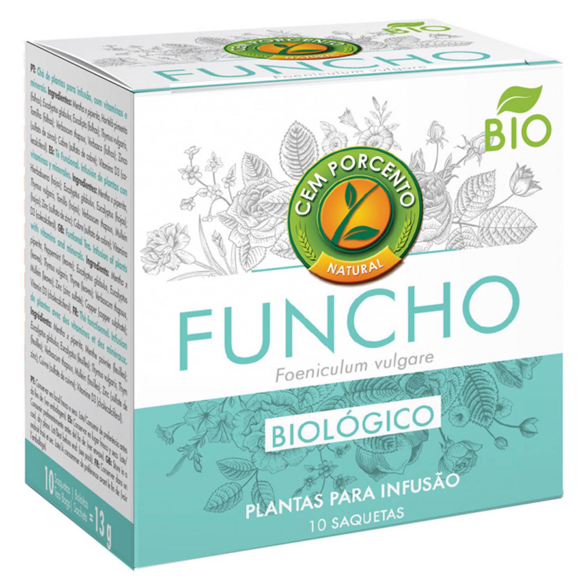 Infusão Funcho Saquetas Infusão Funcho Saquetas