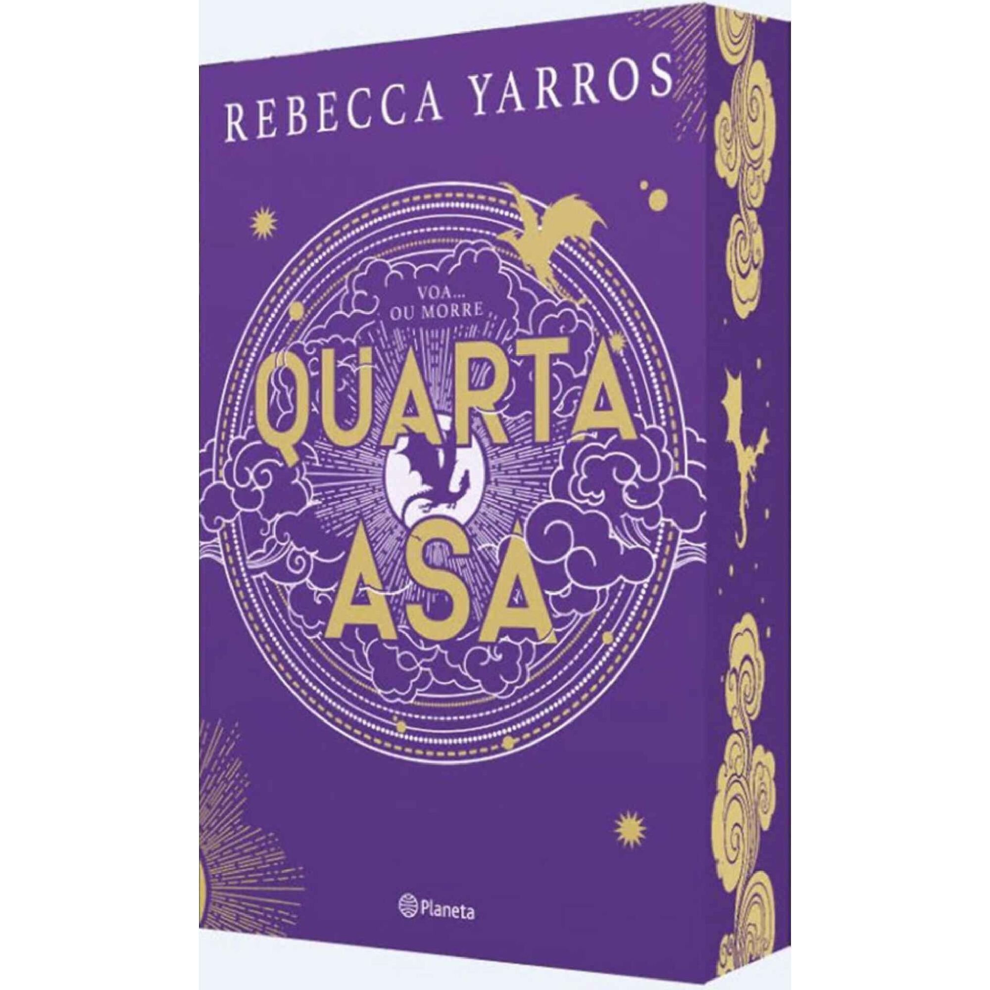 Quarta Asa (Nova Capa e Sprayed Edges) de Rebecca Yarros