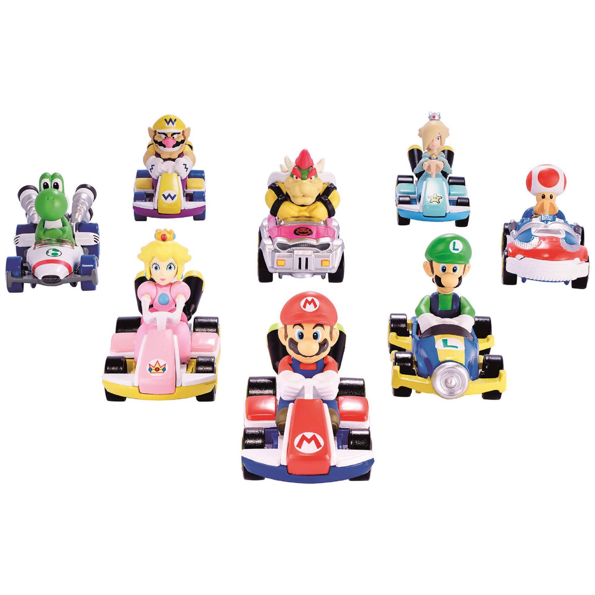 Carrinhos Mario Kart (v&aacute;rios modelos)