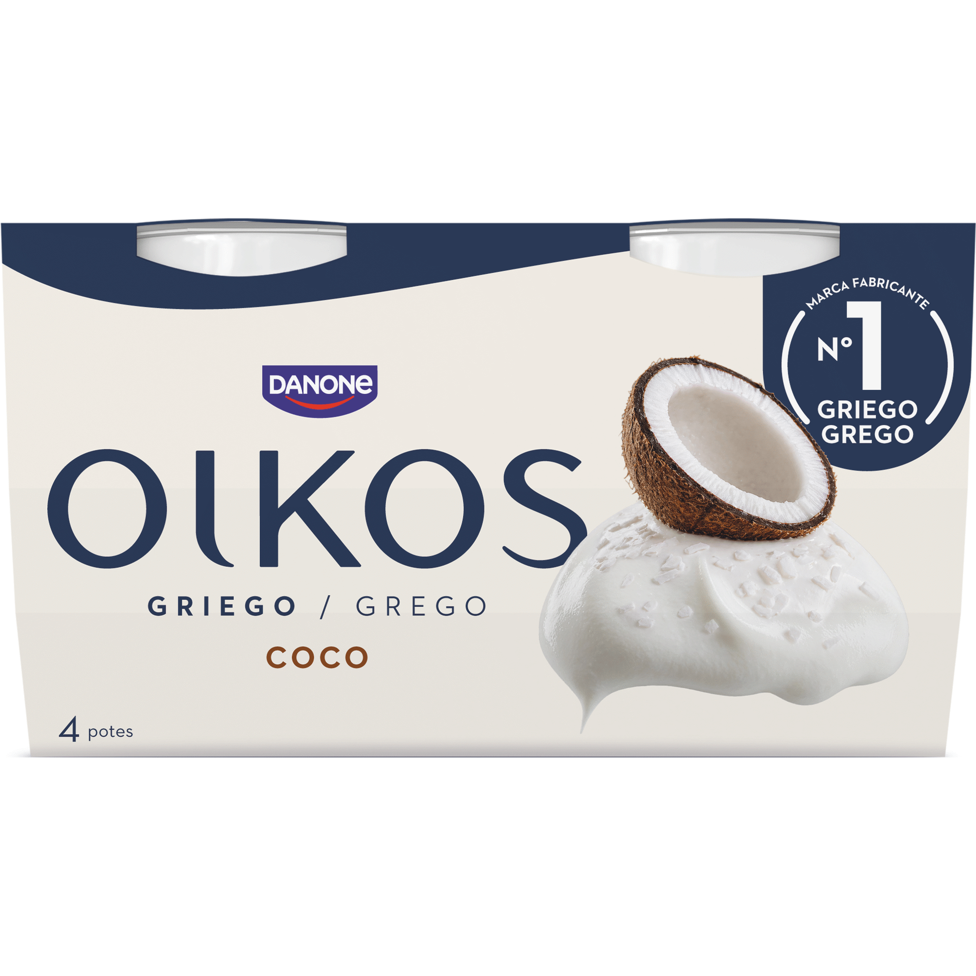 Iogurte Grego Coco Oikos Danone