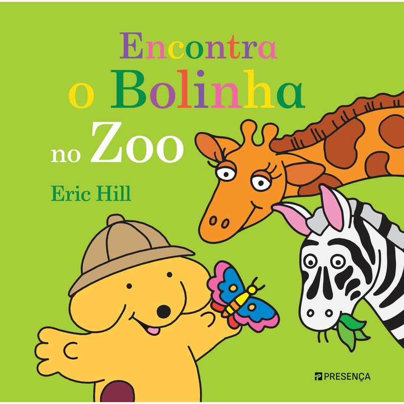 Encontra o Bolinha no Zoo de Eric Hill