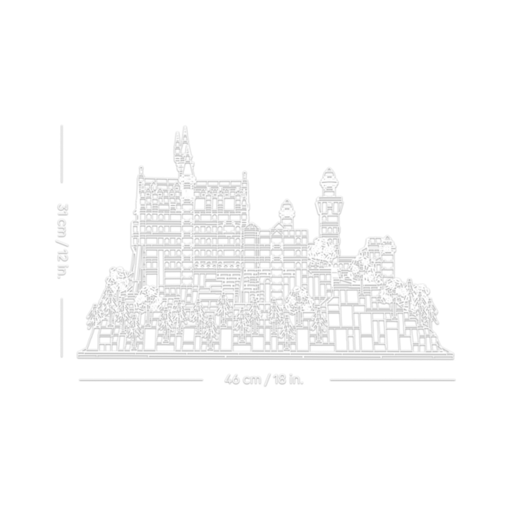 LEGO Architecture - Castelo De Neuschwanstein - 21063