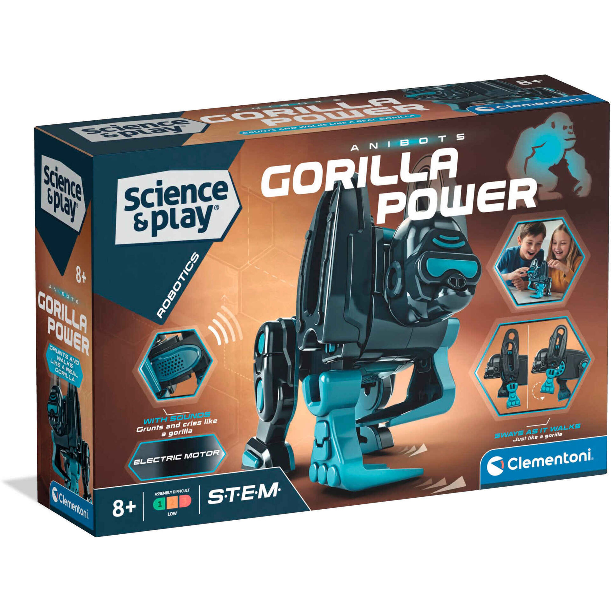 Ci&ecirc;ncia e Jogo - Kit Anibots - Gorila Power