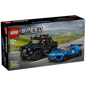 LEGO Speed Champions - Jaguar Project 7 e Land Rover Defender - 77264