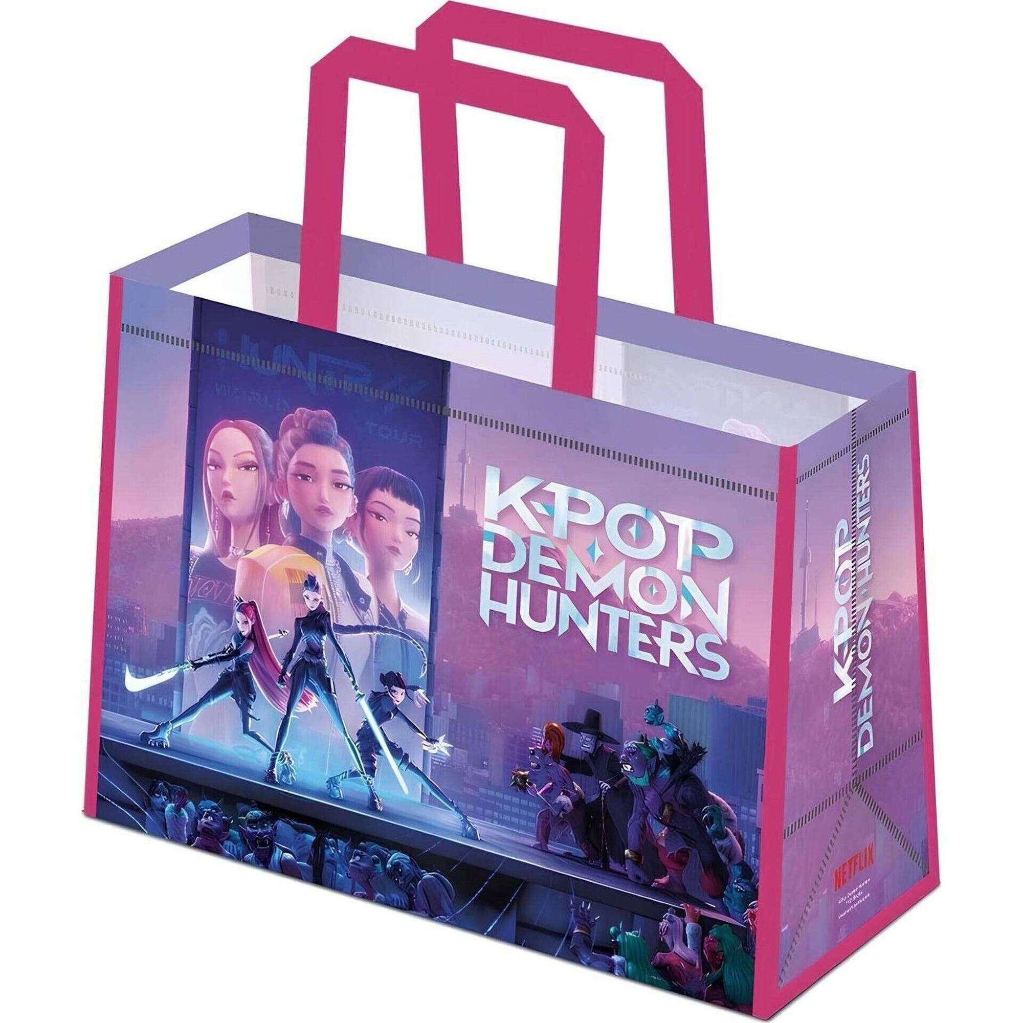 Saco Compras Reutiliz&aacute;vel K-Pop Demon Hunters K-Pop Demon Hunters