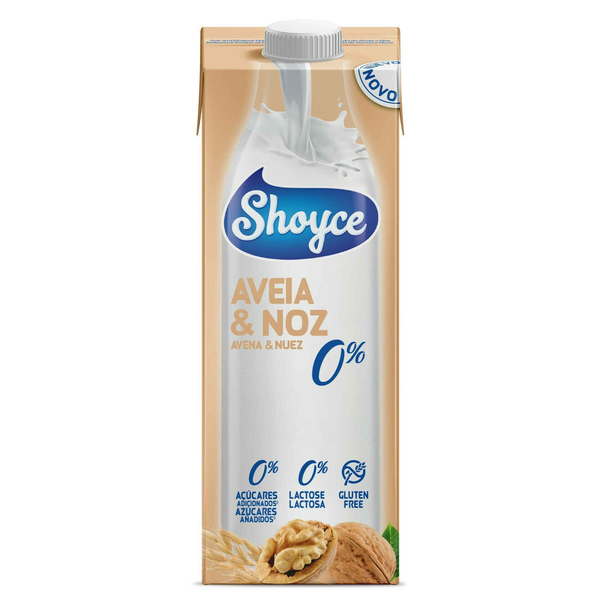 Bebida Vegetal de Aveia e Noz sem Açúcar