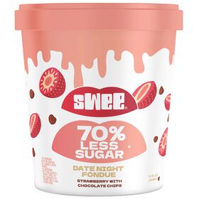 Gelado Morango e Chocolate Vegan Swee