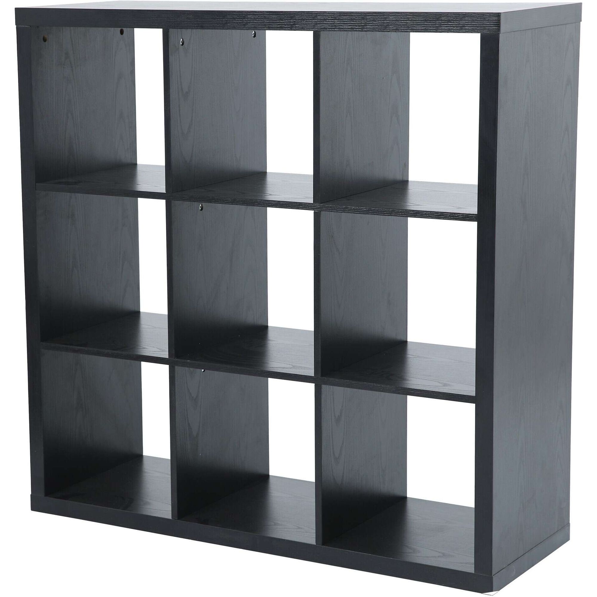 Estante 3x3 Preta Cubos