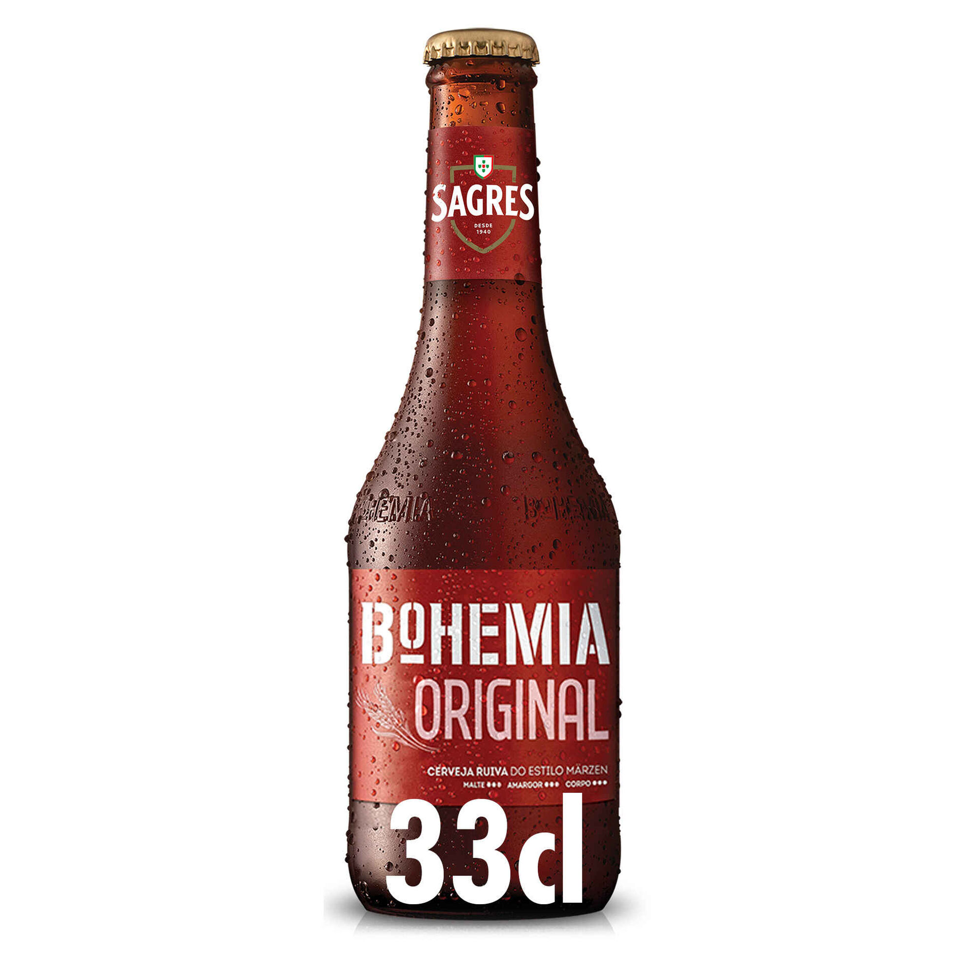 Cerveja com Álcool Bohemia Original Garrafa Cerveja com Álcool Bohemia Original Garrafa