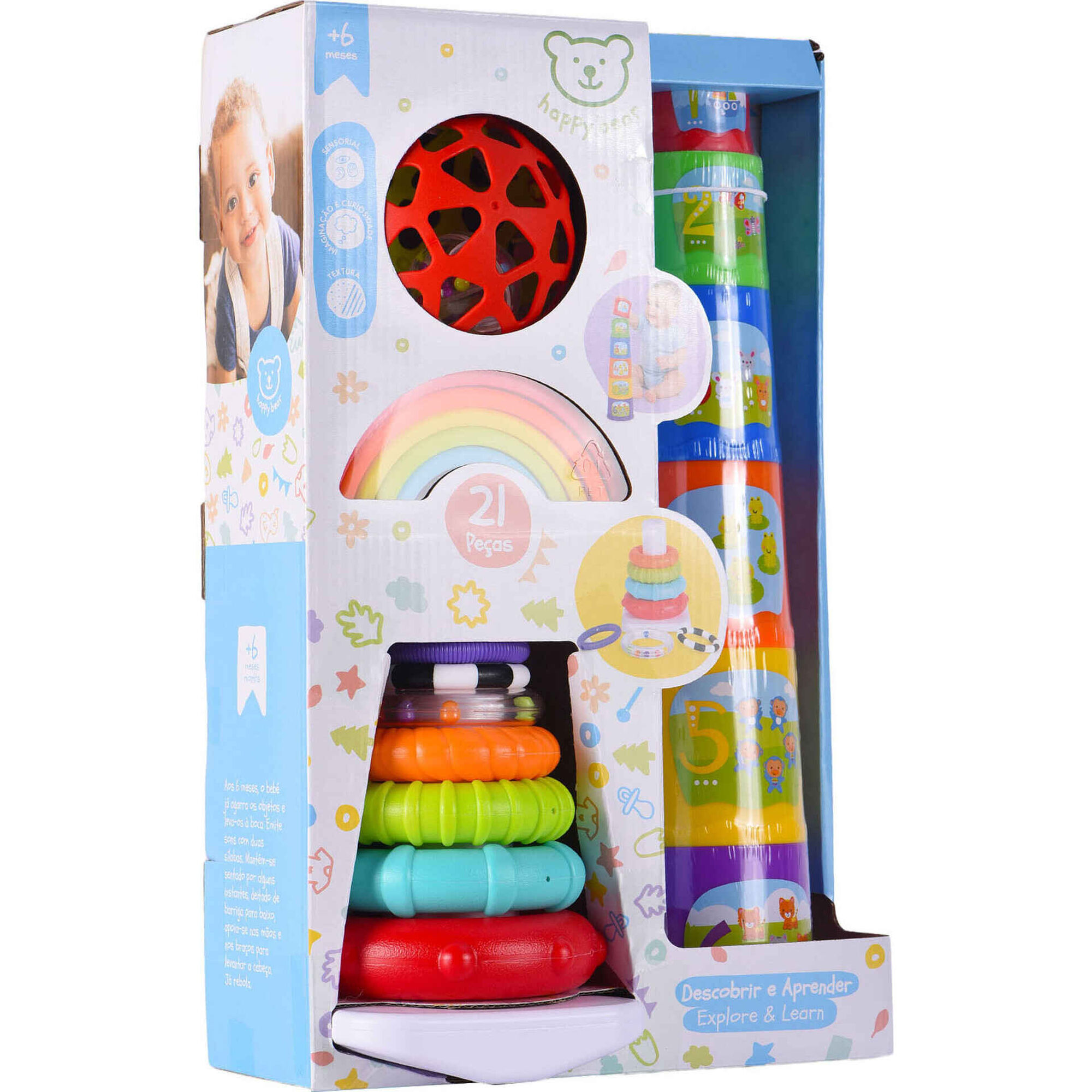 Zoko Happy Bear - Torre Empilhar