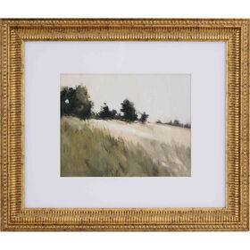Quadro a &Oacute;leo 30x35cm Moldura Campo Kasa