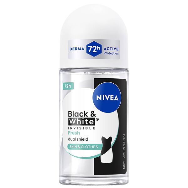 Desodorizante Roll On Black & White Active Nivea