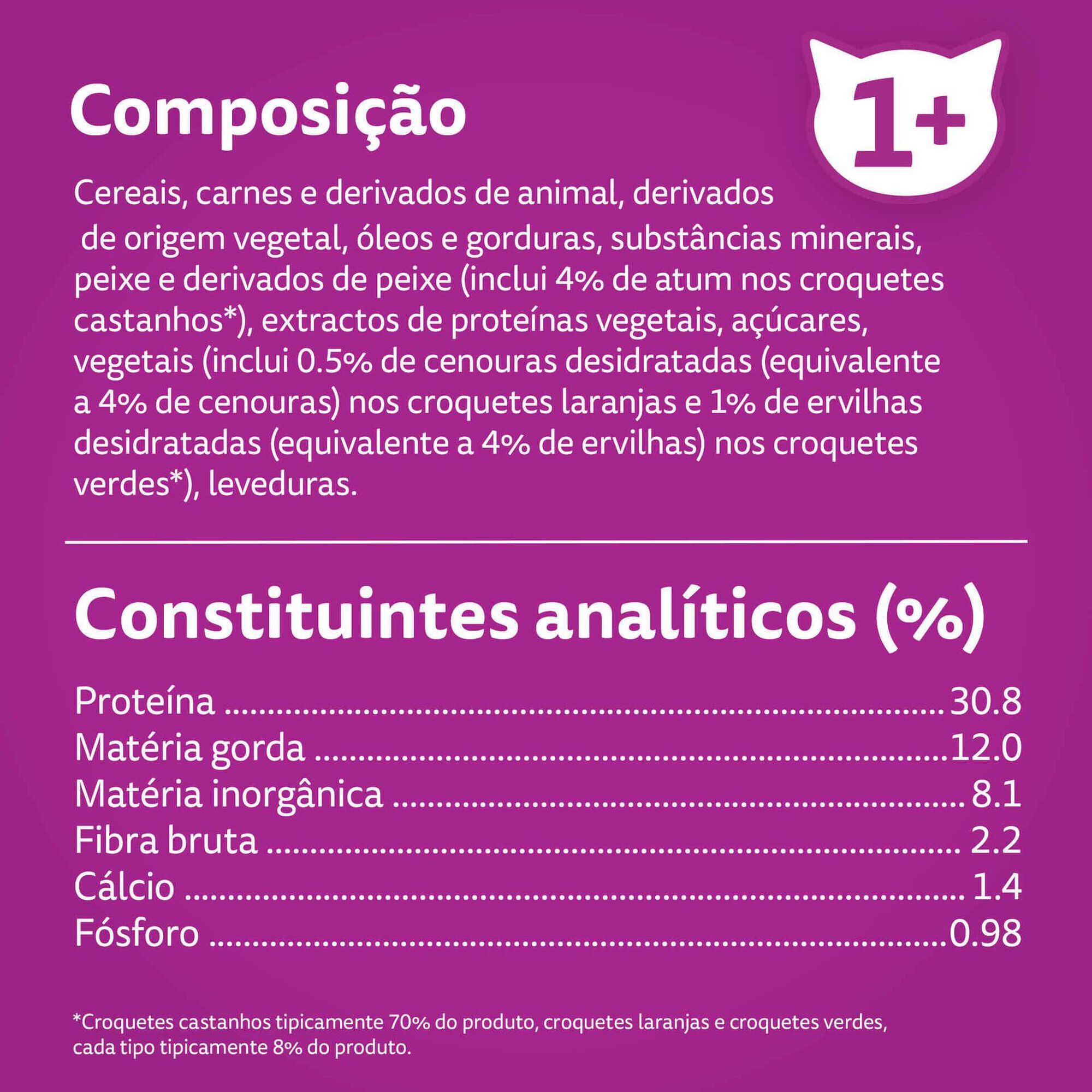 Ra&ccedil;&atilde;o para Gato Adulto Atum Whiskas