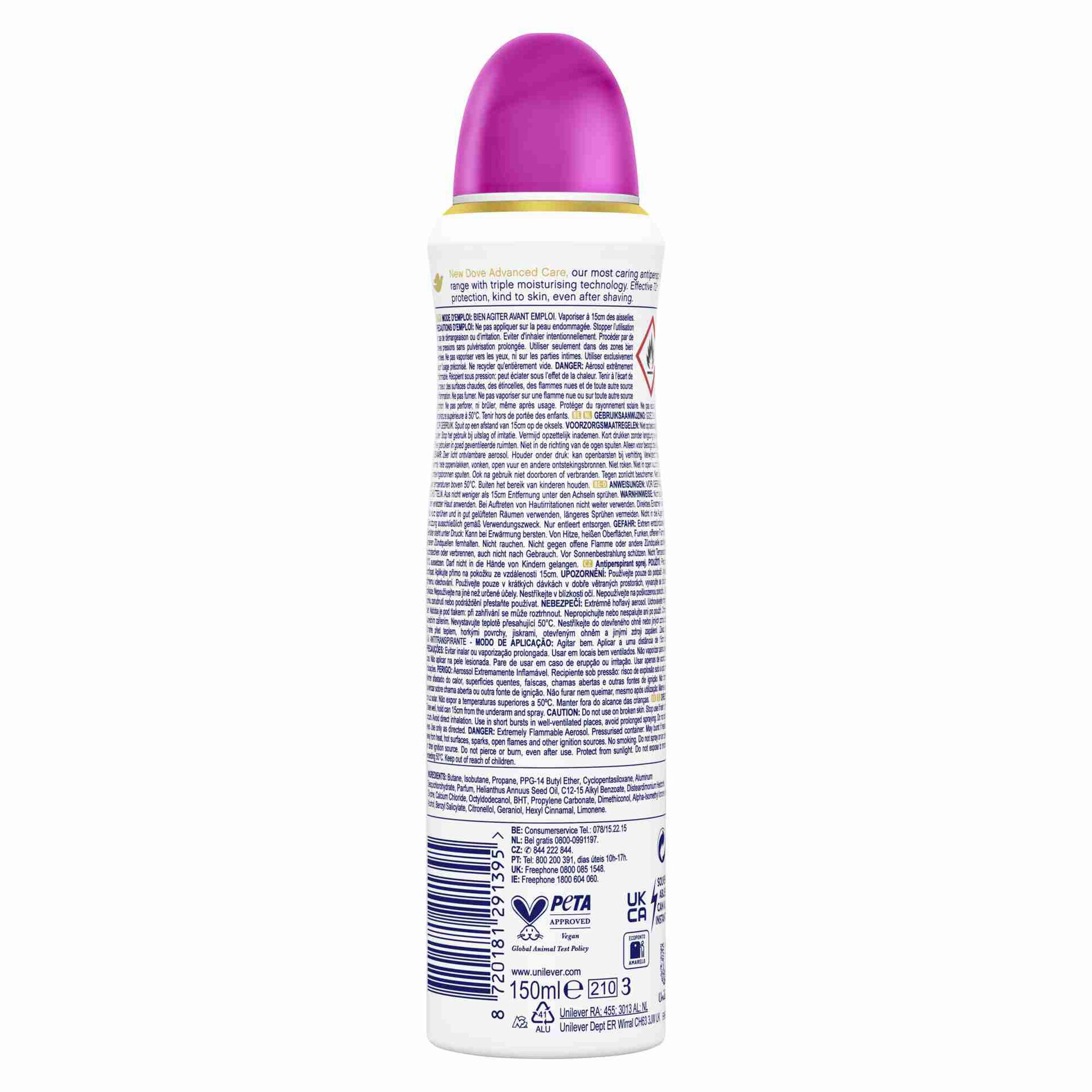 Desodorizante Spray Açaí Waterlily 72H
