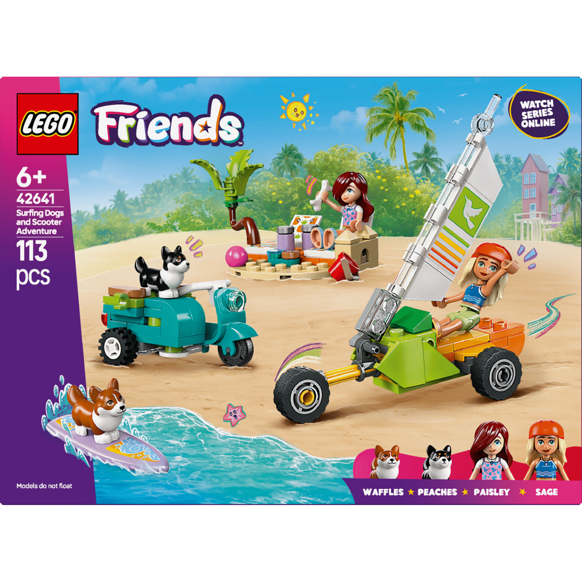 Cães Surfistas e Aventura de Vespa - 42641