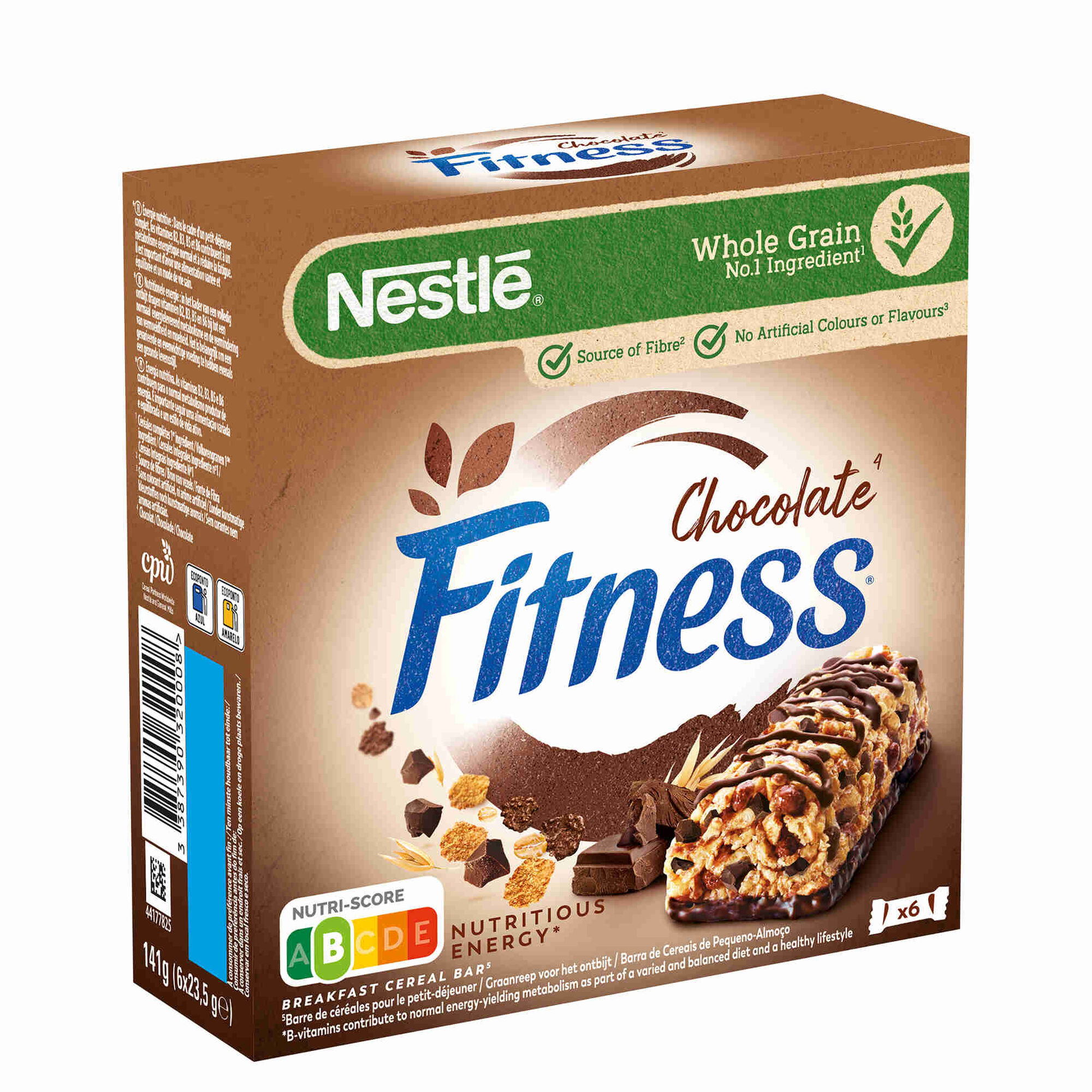 Barras de Cereais Chocolate Fitness