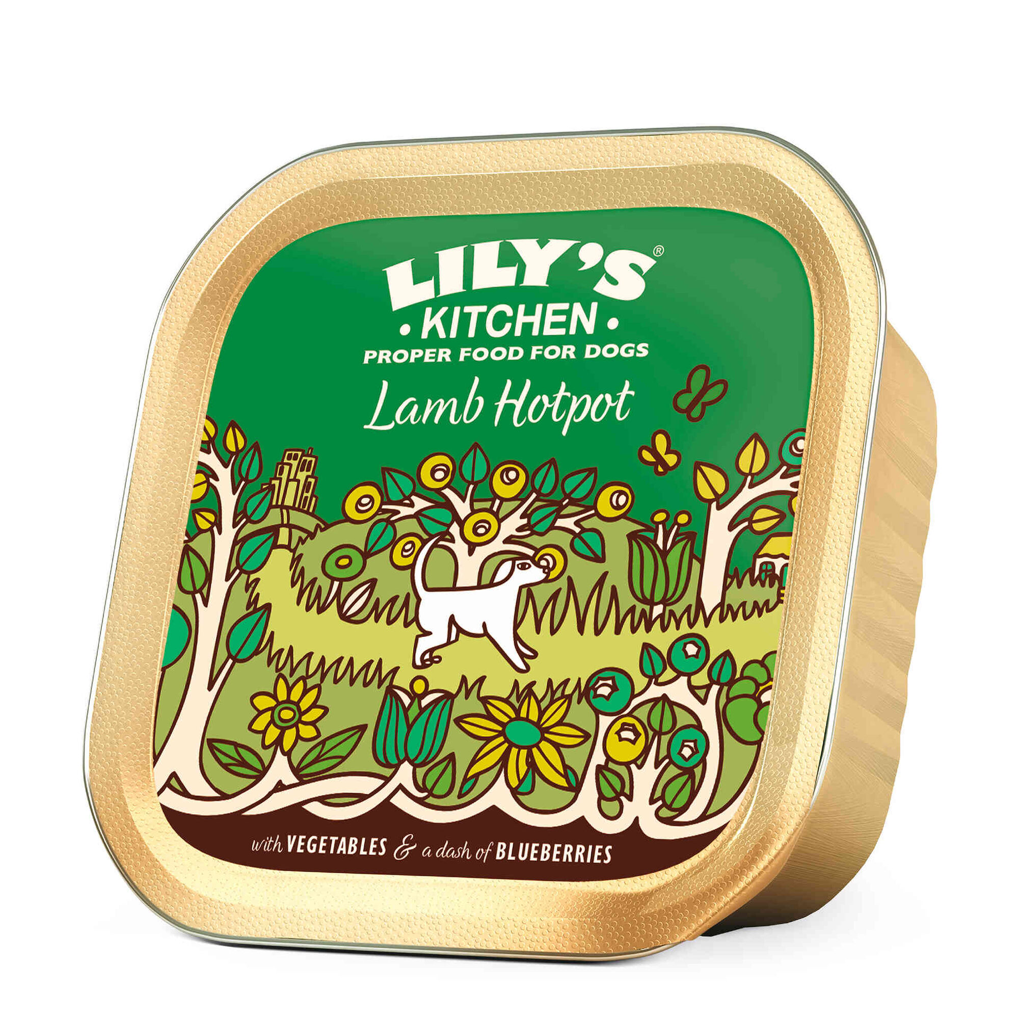 Comida H&uacute;mida para C&atilde;o Adulto Borrego Lily's Kitchen