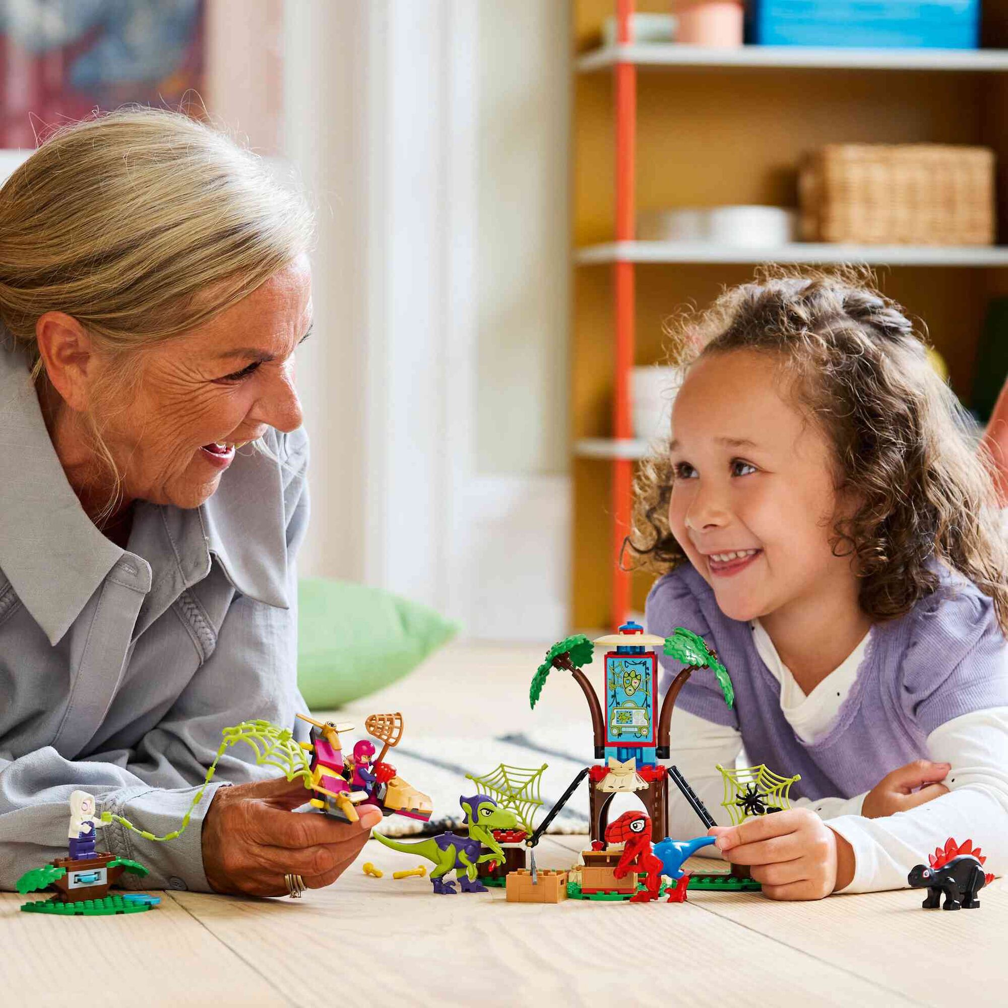 LEGO Marvel - Spidey e Gobby &ndash; Batalha de Raptors no Quartel-General da Casa da &Aacute;rvore - 11200