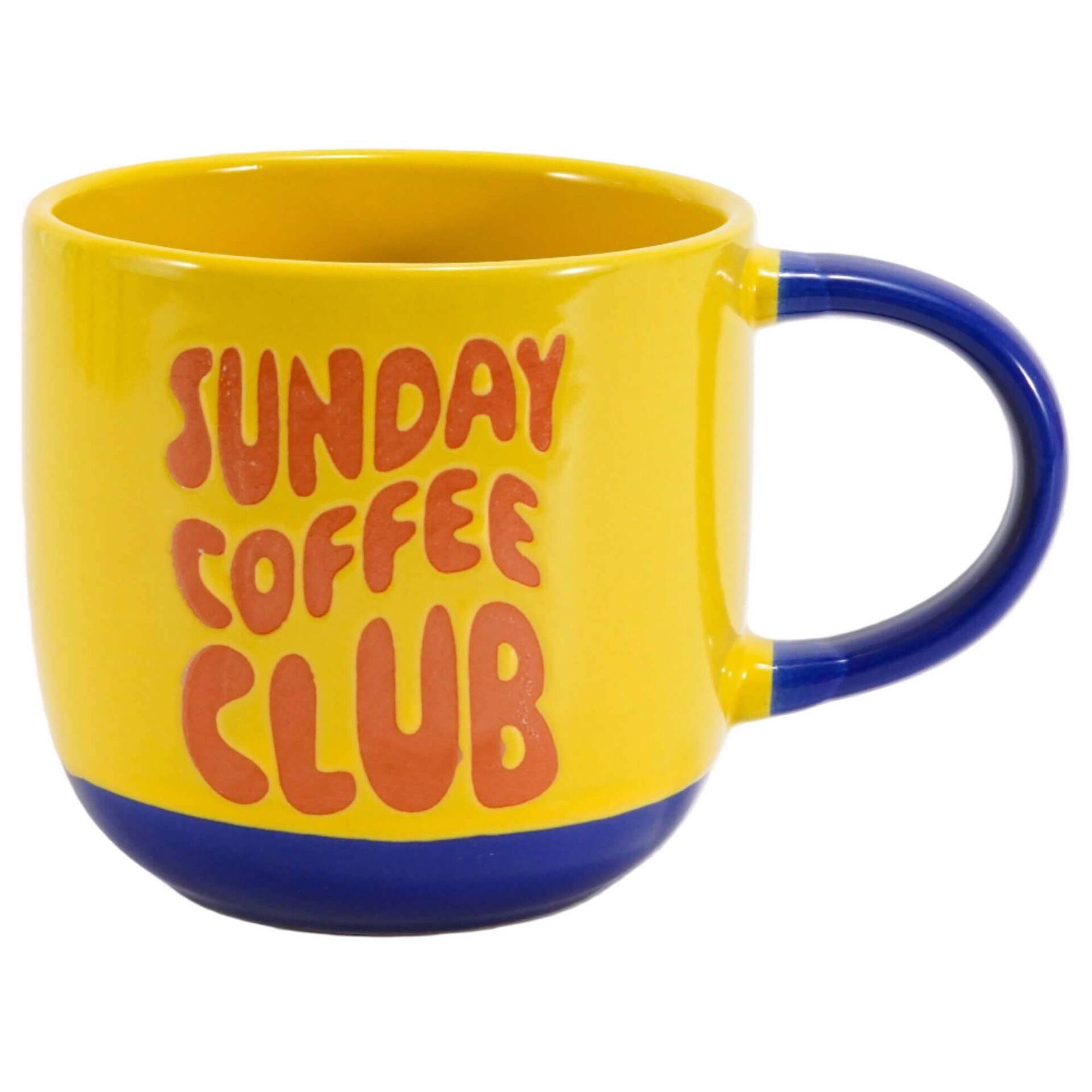 Caneca 330ml Amarela Coffee Club Kasa