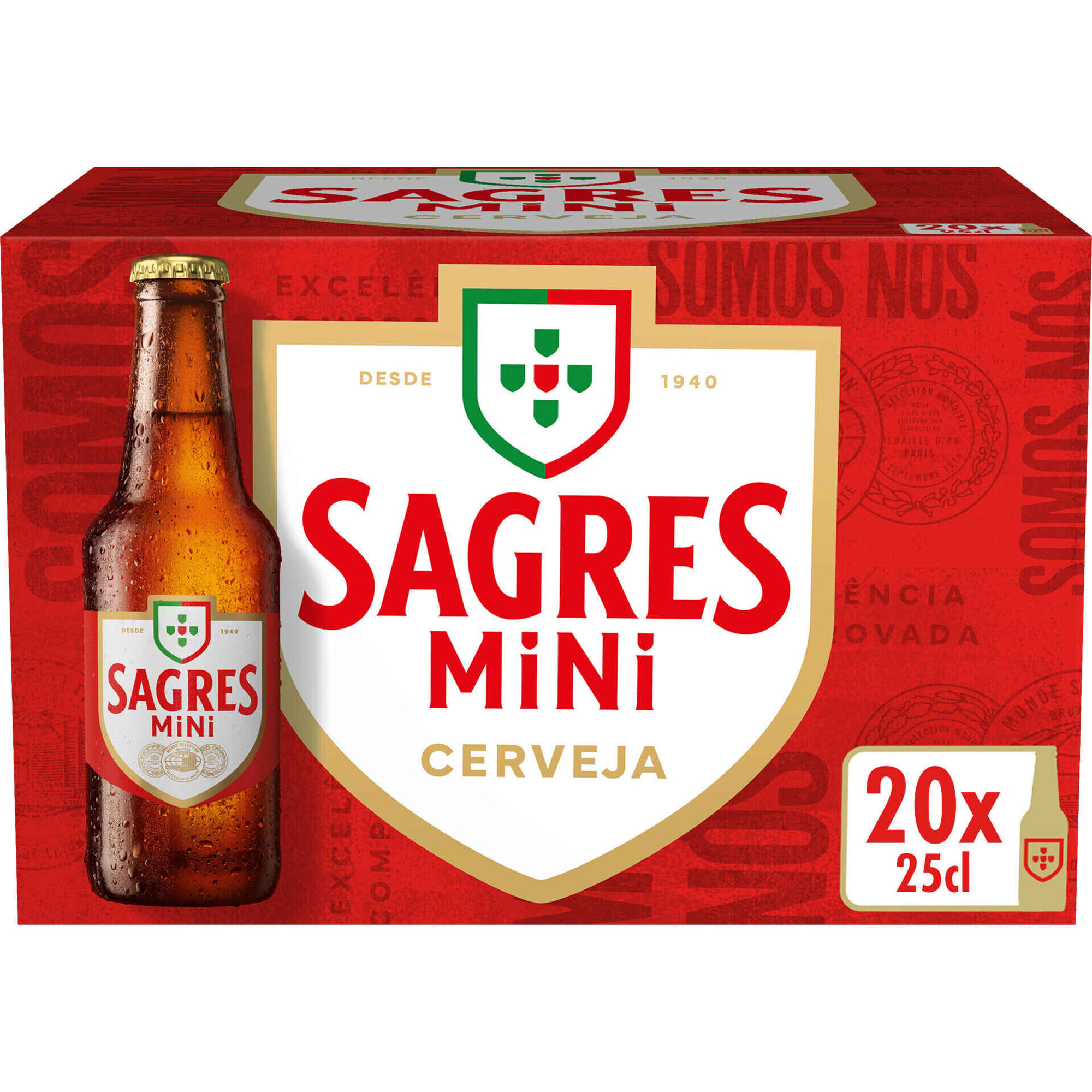Cerveja com &Aacute;lcool Sagres