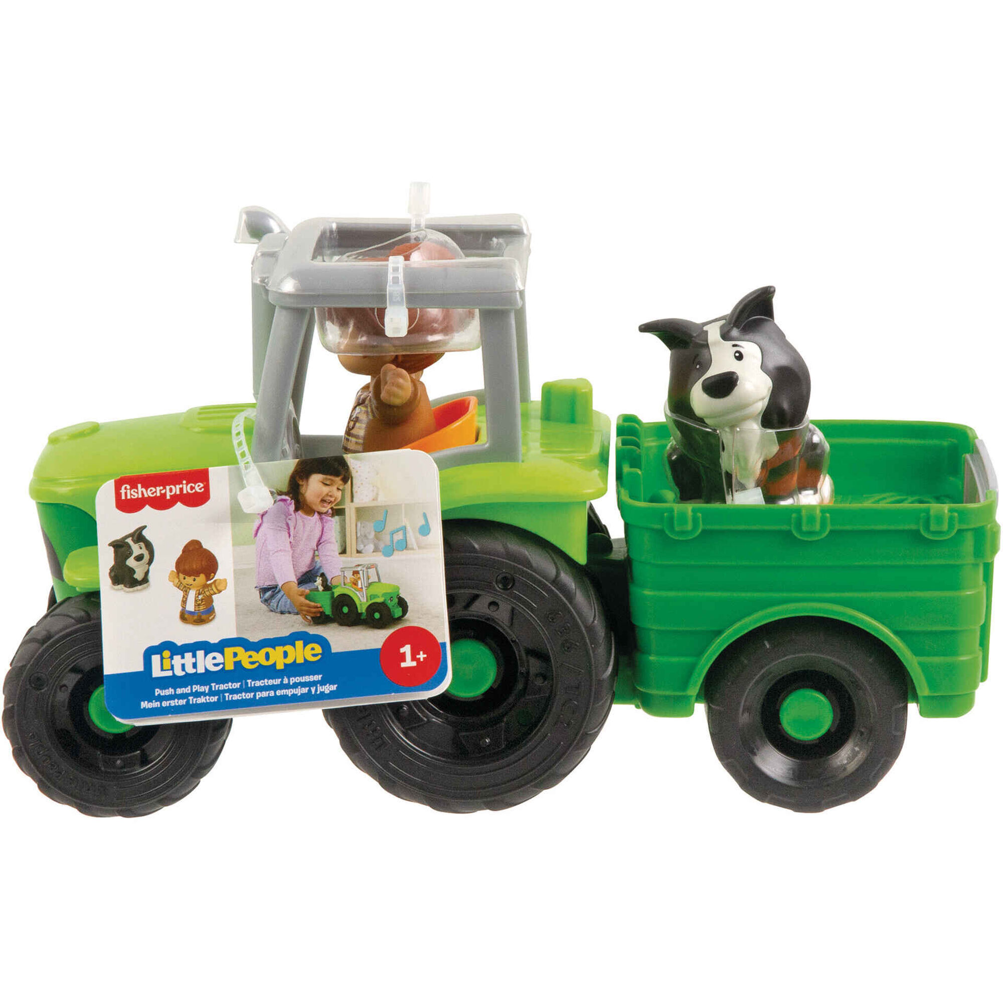 Fisher-Price - Figuras Little People Trator da Quinta com Sons