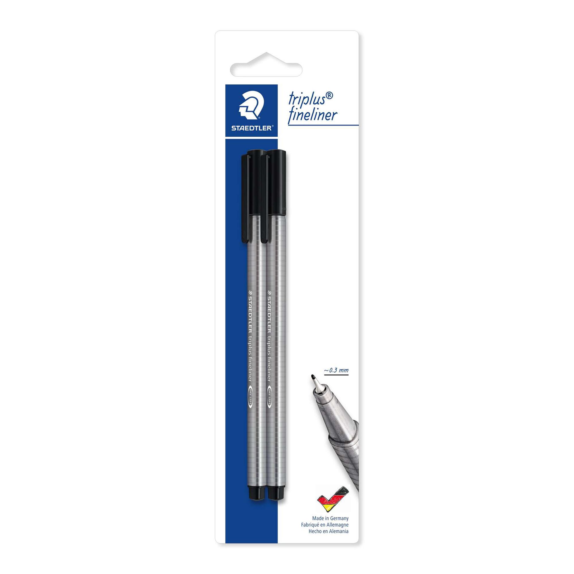 Marcador de Tinta Preta Triplus Fineliner Marcador de Tinta Preta Triplus Fineliner