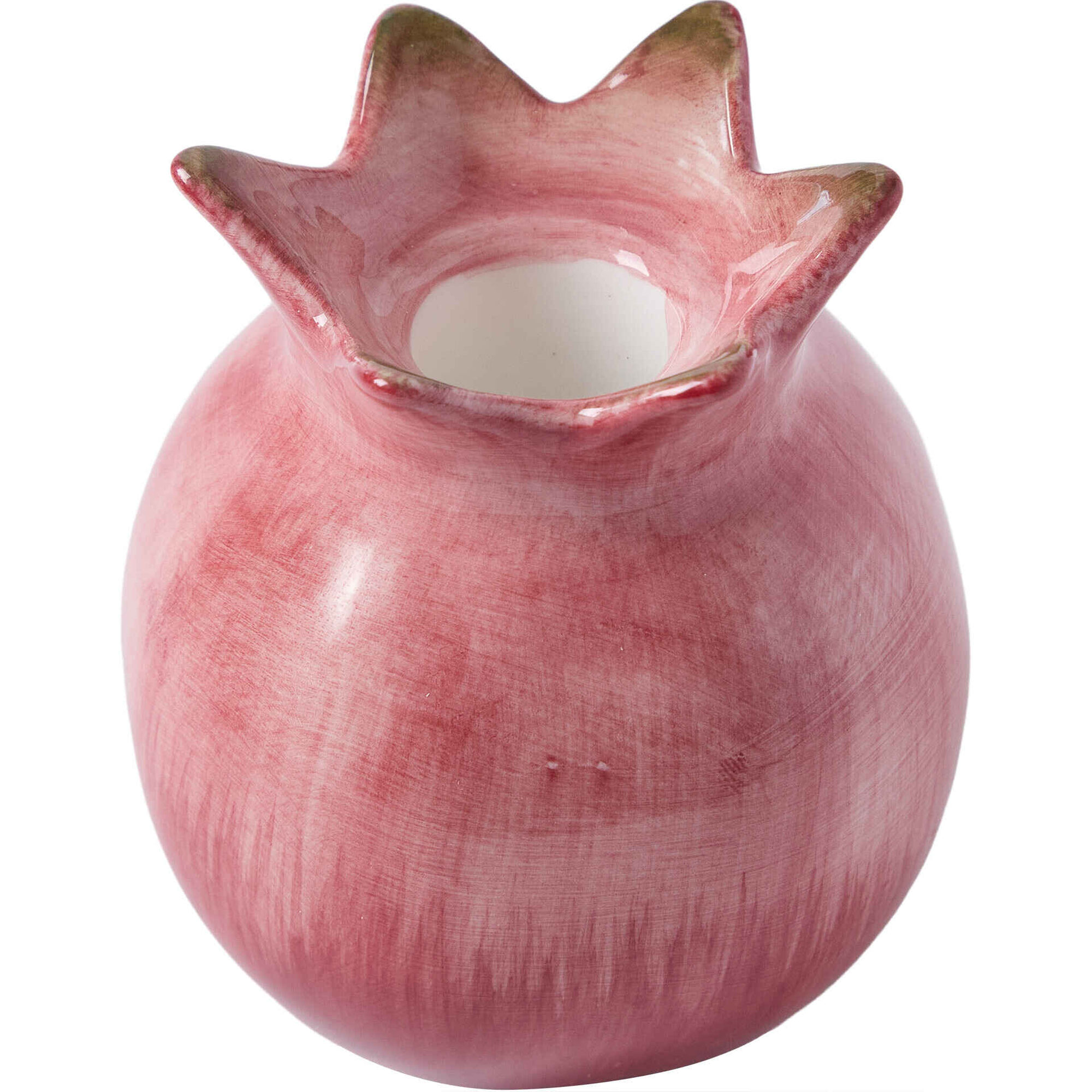 Porta Vela Beterraba 8x9cm Rosa Kasa