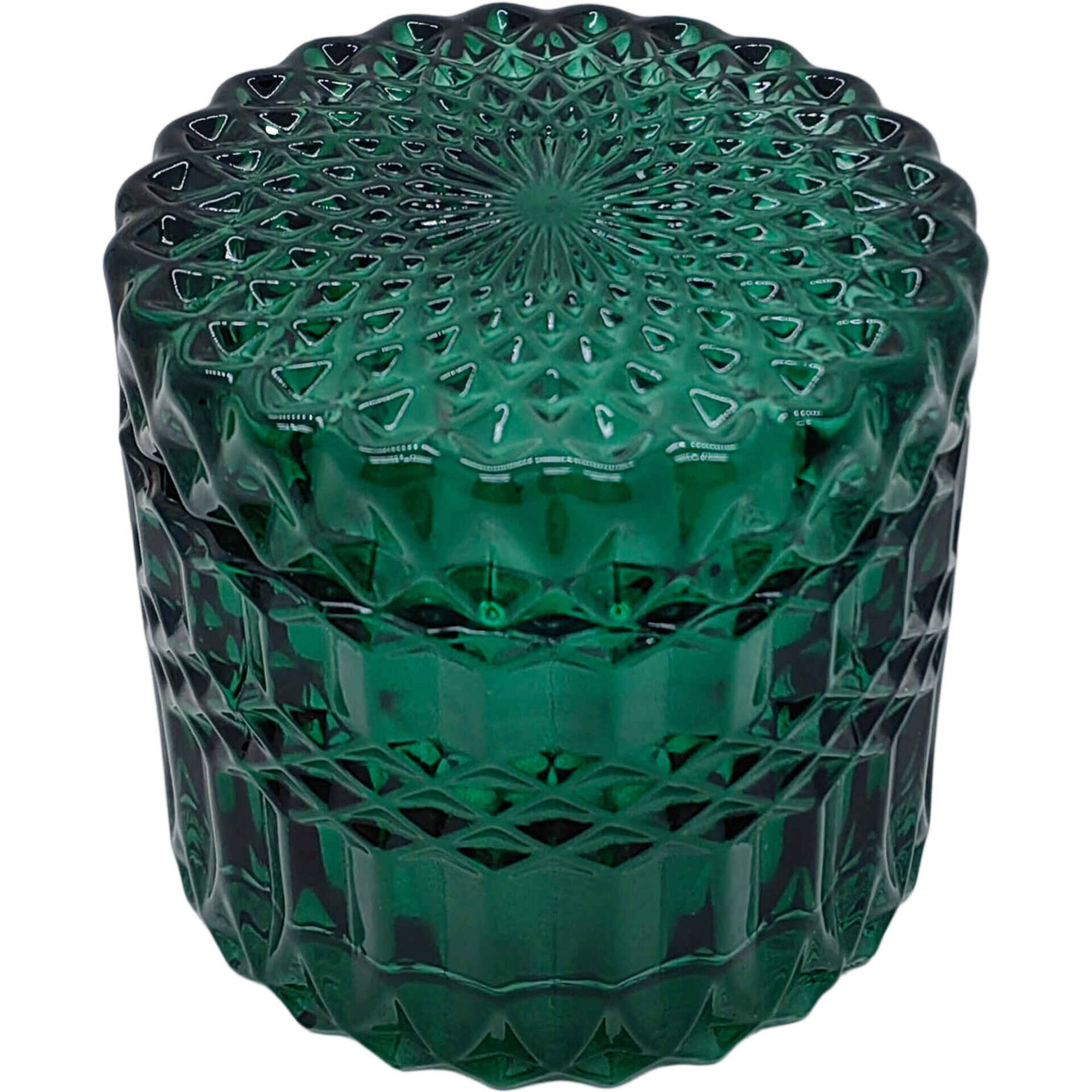 Vela Copo 170g Verde com Tampa