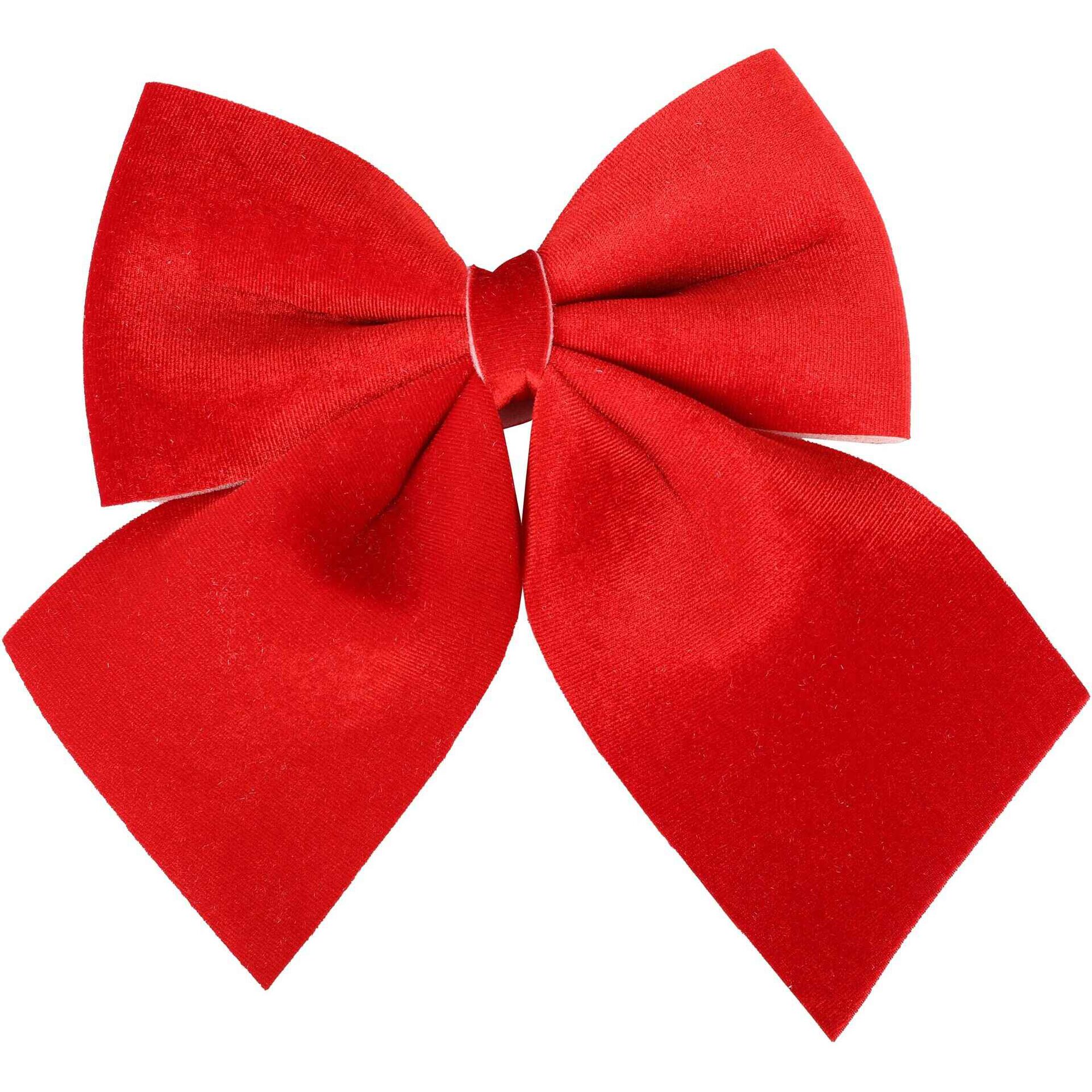 Laço Grande Vermelho Velvet