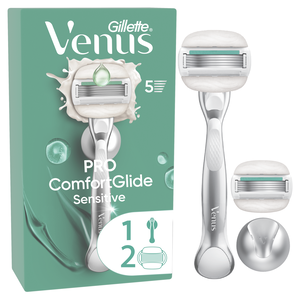 Máquina Depilatória Pro Comfortglide Sensitive com 2 Recargas Gillette Venus
