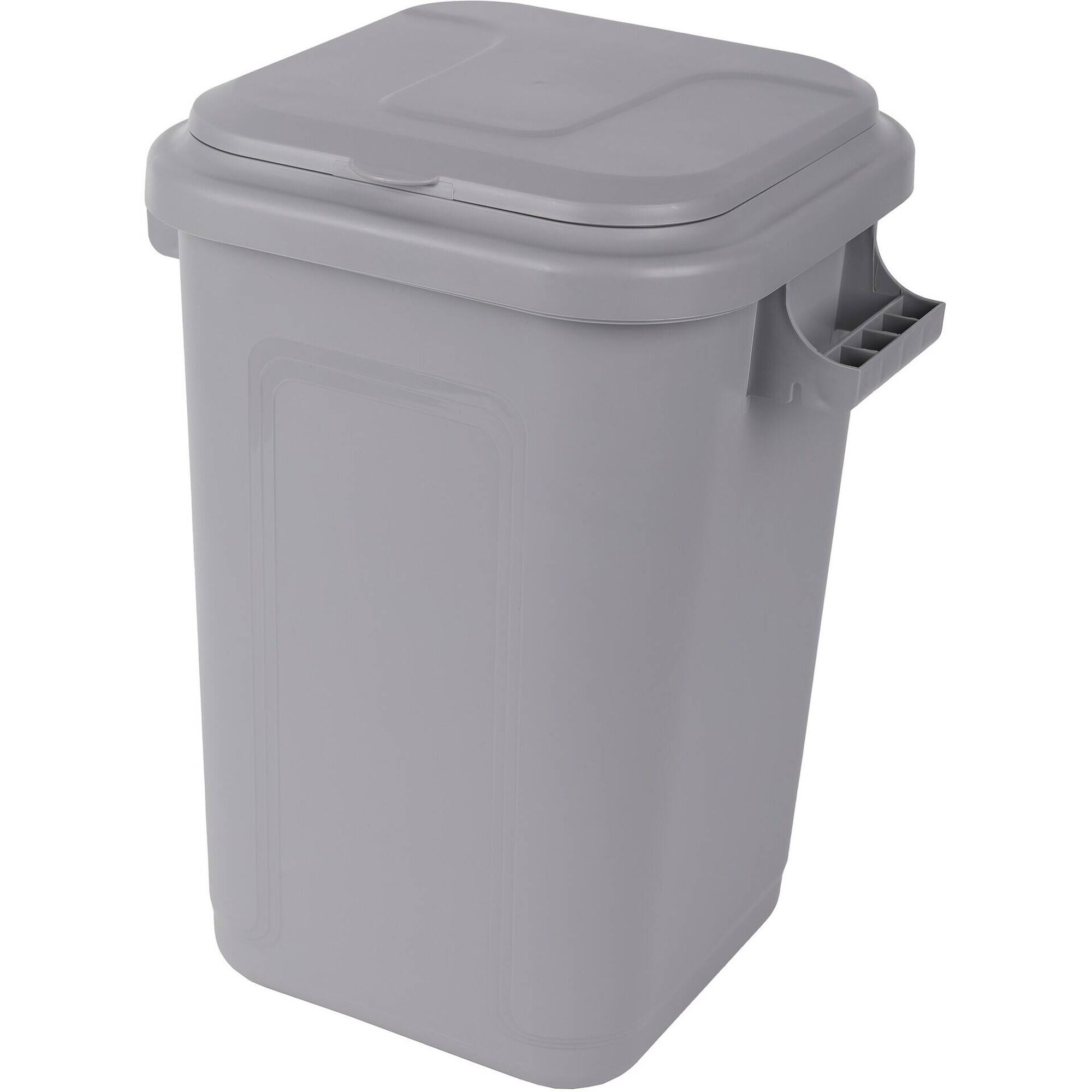 Balde do Lixo Pl&aacute;stico Bege Kasa