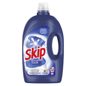 Detergente M&aacute;quina Roupa L&iacute;quido Active Clean Skip
