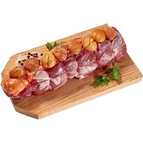 Lombinho de Porco com Farinheira e Castanhas Lombinho de Porco com Farinheira e Castanhas