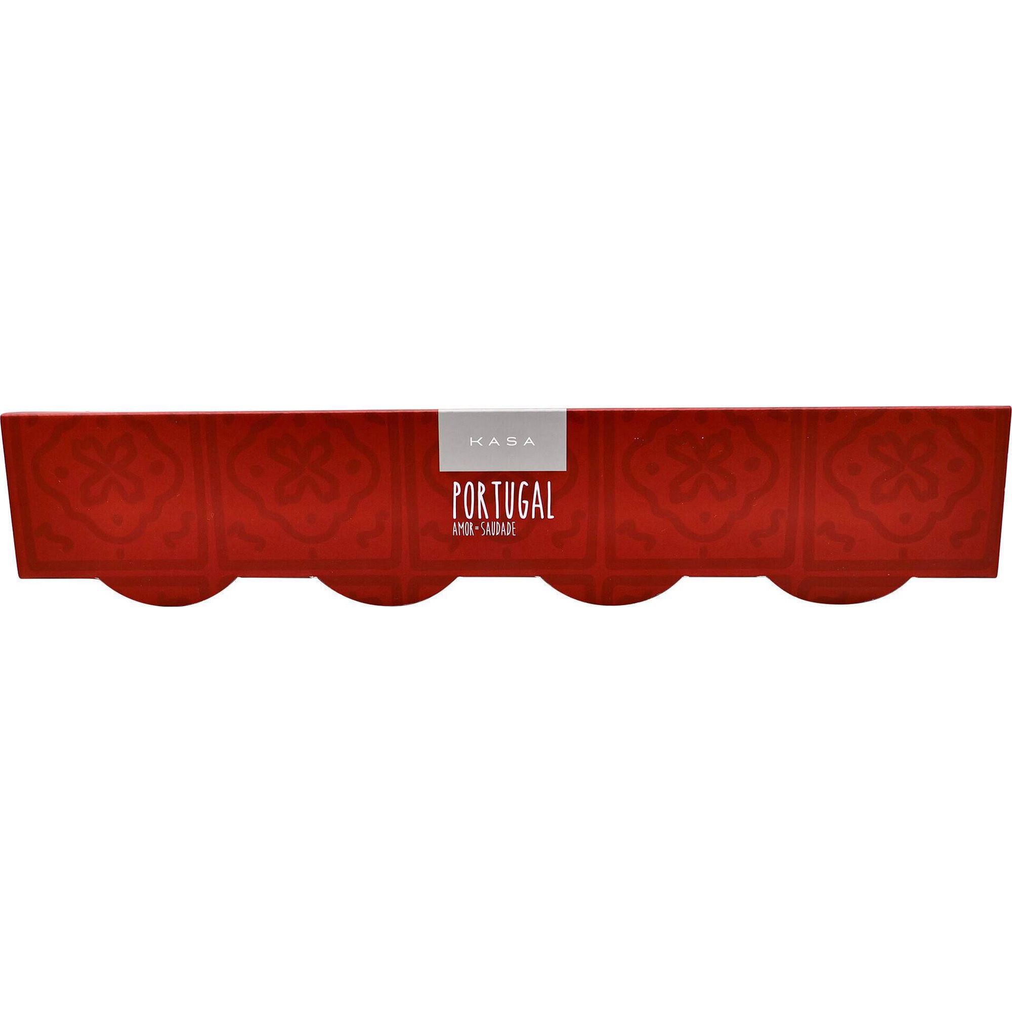 Conjunto 4 Copos de Caf&eacute; 90ml Turismo Kasa