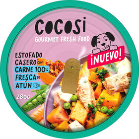 Comida H&uacute;mida para C&atilde;o Adulto Ensopado Atum Cocosi