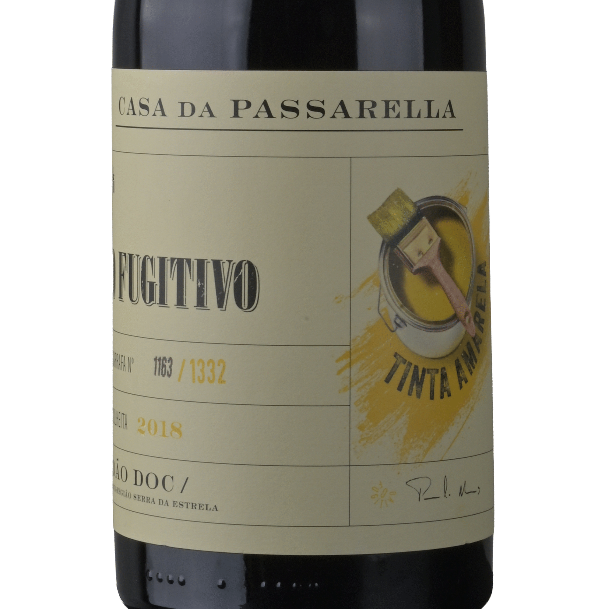 Casa da Passarella O Fugitivo Tinta Amarela D&atilde;o Vinho Tinto