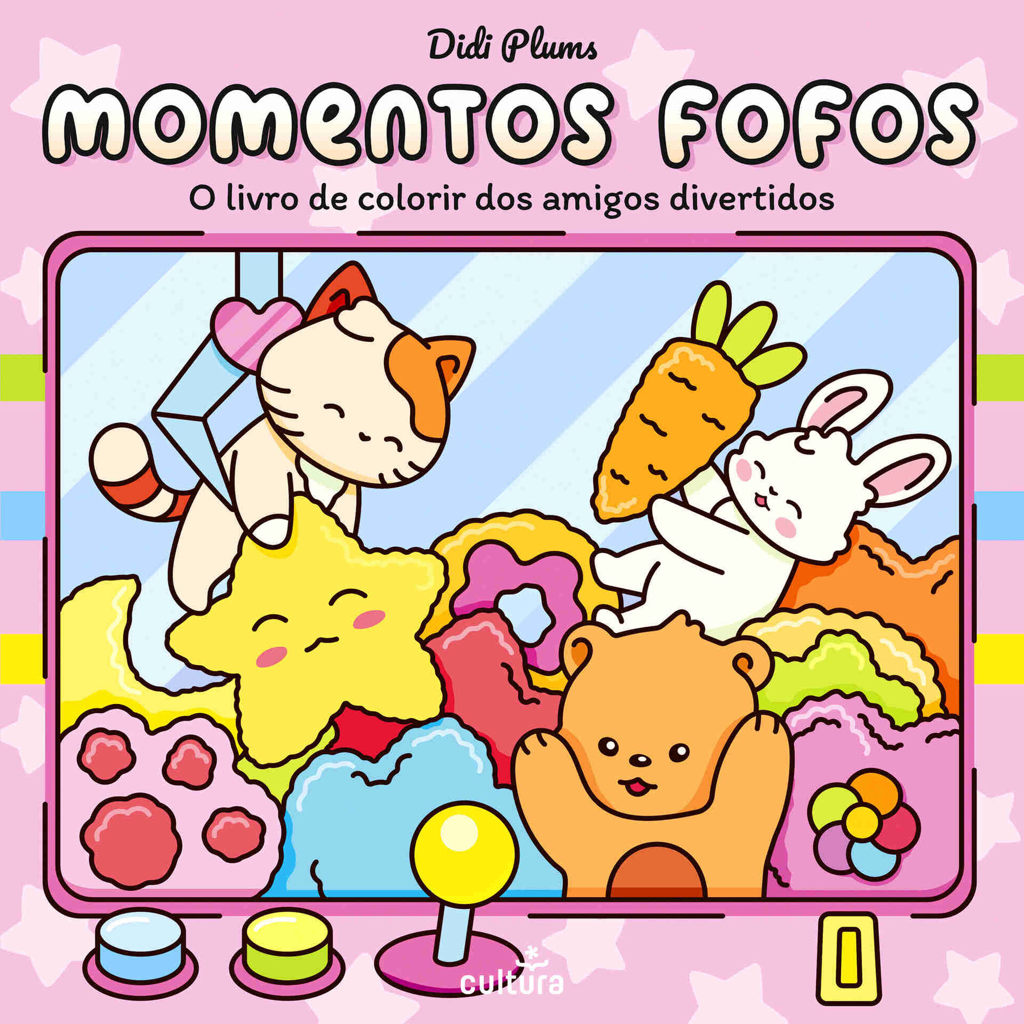 Momentos Fofos (Livro de Colorir)