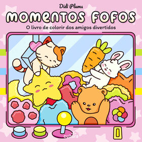 Momentos Fofos (Livro de Colorir)