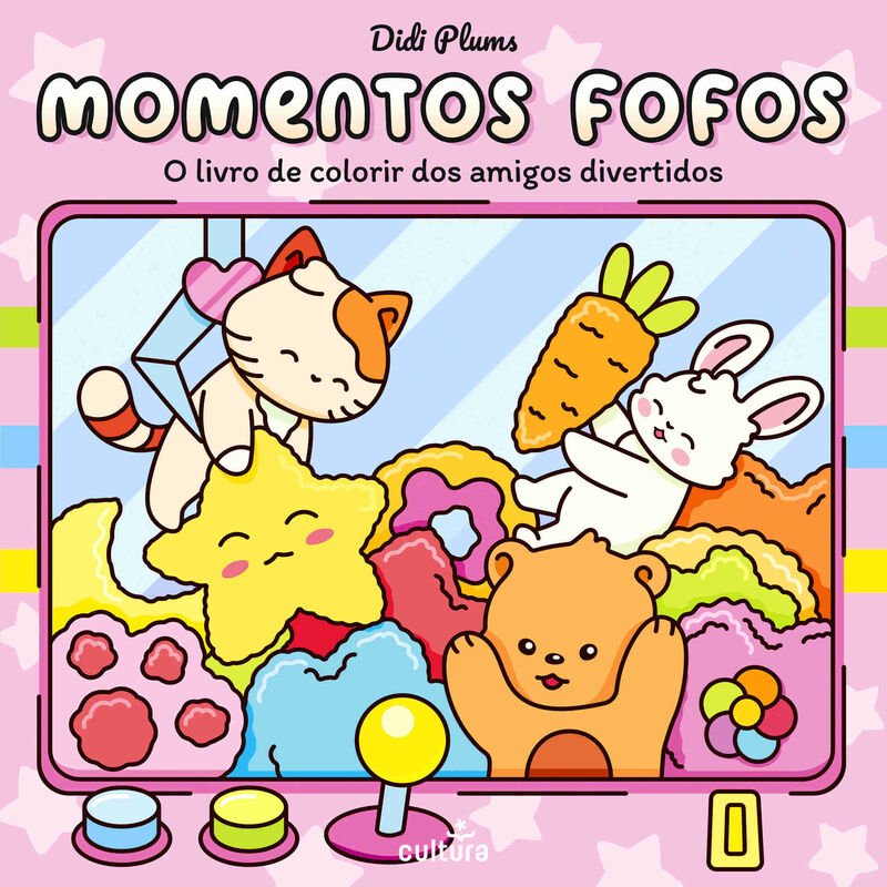 Momentos Fofos (Livro de Colorir) de Didi Plums