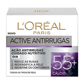 Creme de Rosto Dia Active Antirrugas 55+