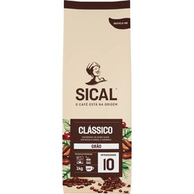 Caf&eacute; em Gr&atilde;o Torrado 5 Estrelas Lote Cl&aacute;ssico Int 10 Sical