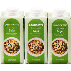 Creme Vegetal de Soja para Culin&aacute;ria Continente