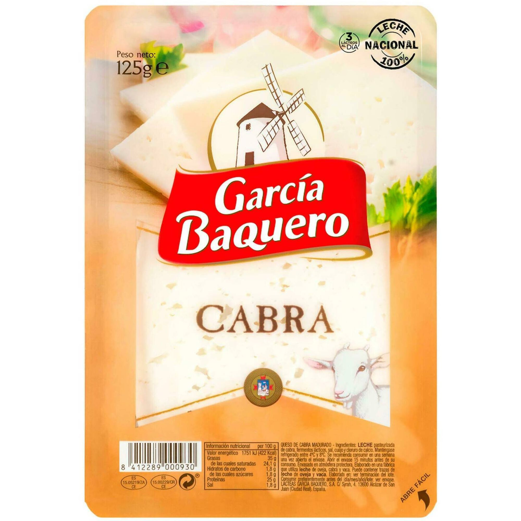 Queijo Fatias de Cabra Queijo Fatias de Cabra
