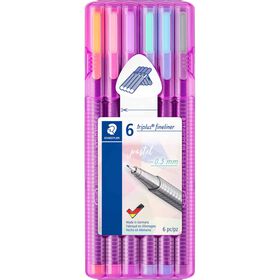 Marcador Permanente Fino Triplus Fineliner Staedtler
