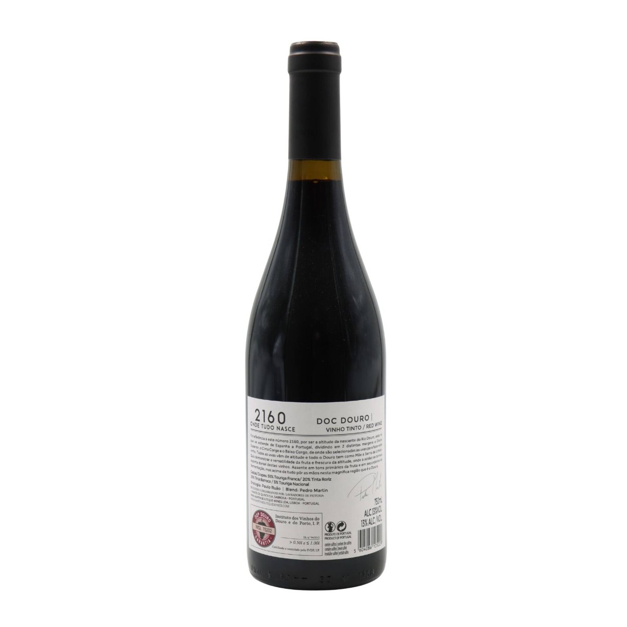 2160 Onde Tudo Nasce Douro Vinho Tinto