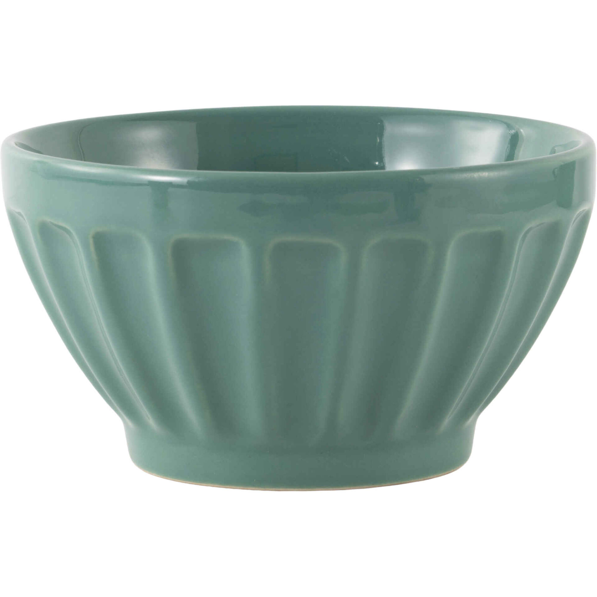 Ta&ccedil;a Canelada 550ml Verde Jardim Secreto Kasa