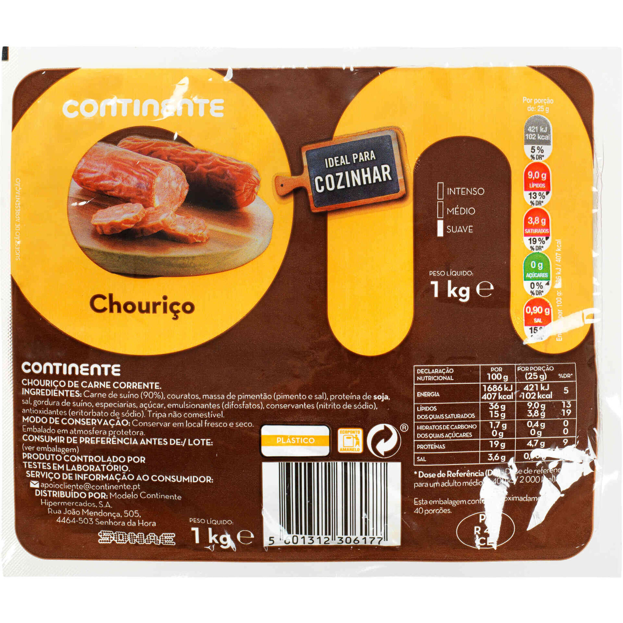 Chouri&ccedil;o Corrente Continente