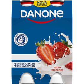 Iogurte L&iacute;quido Morango Danone