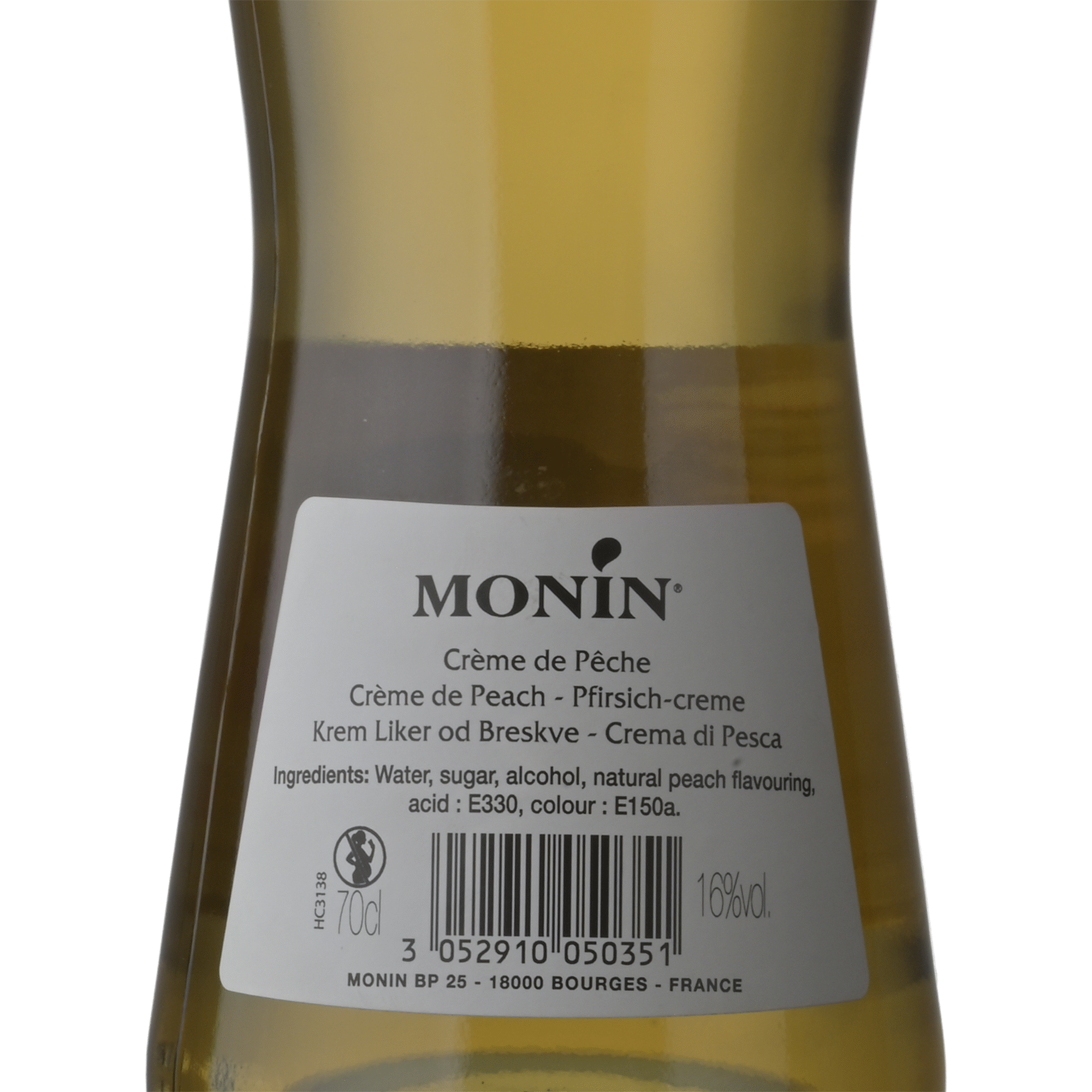 La Liqueur de Monin P&ecirc;ssego Licor