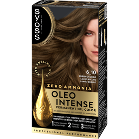 Colora&ccedil;&atilde;o Permanente Oleo Intense Louro Escuro 6.10 Syoss